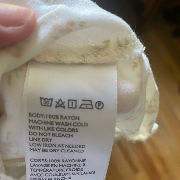 Urban Outfitters Prairie Style Floral Top - Picture 5 of 5